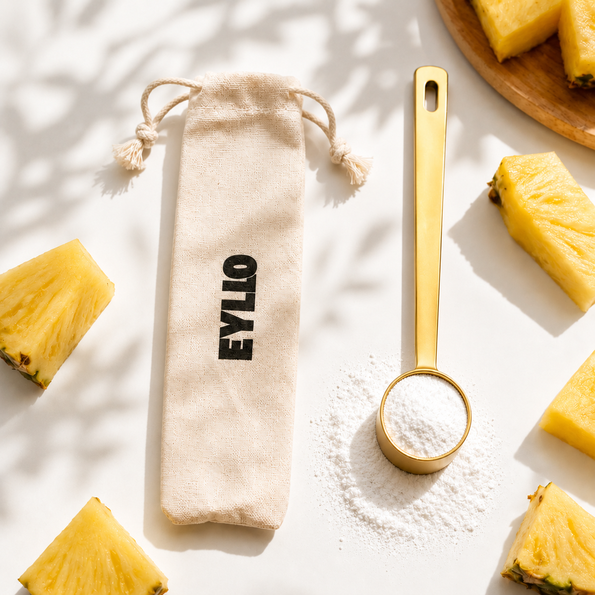 Cuillère doseuse + son sachet en coton
